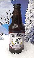 photo of BluBeer in a bottle