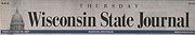 BluCreek Blueberry Ale - Wisconsin State Journal Title